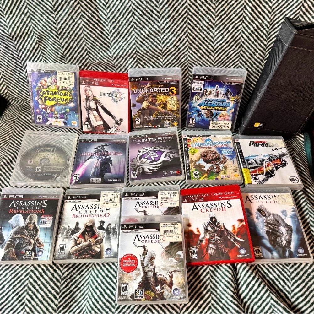 PS3 Video Game & DVD Collection